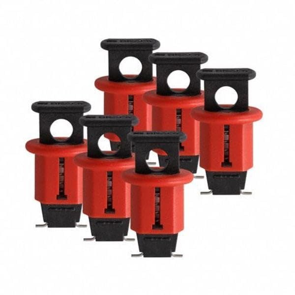 Brady 90845 Miniature Circuit Breaker Lockout, Pin Out, Standard (Pack of 6) - Image 4